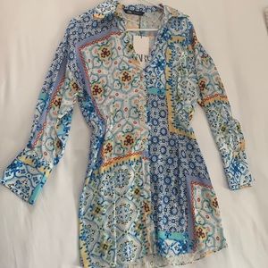 Zara printed Dress